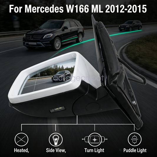 Fit For 2015-2018 Mercedes-Benz ML350 GLE350 ML450 Right Passenger Side Mirror