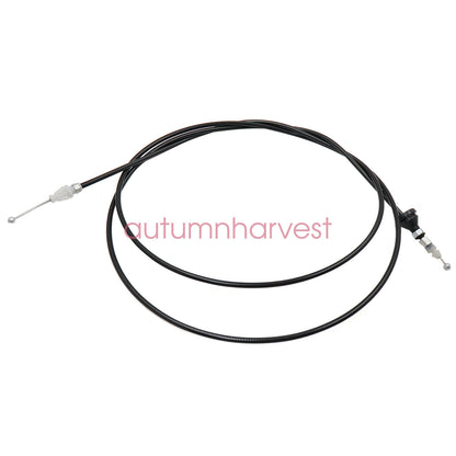 5910A065 FIT Mitsubishi Lancer 2008-2017 New Black Hood Lock Release Cable