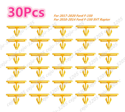 New 30Pcs Wheel Opening Molding Retainer Clip for Ford F-150 SVT  2010-2014