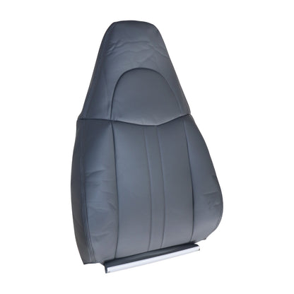 Fits 2003-2014 Chevy Express GMC Savana Driver Bottom Top Seat Cover Dark Gray