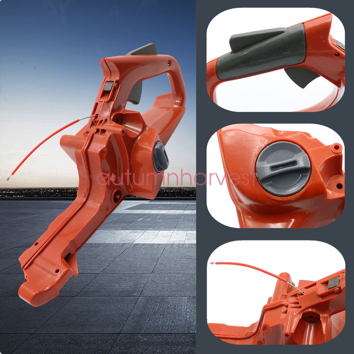 NEW Fuel Gas Tank Rear Handle Assembly For Husqvarna 445 450 445E 450E Chainsaws