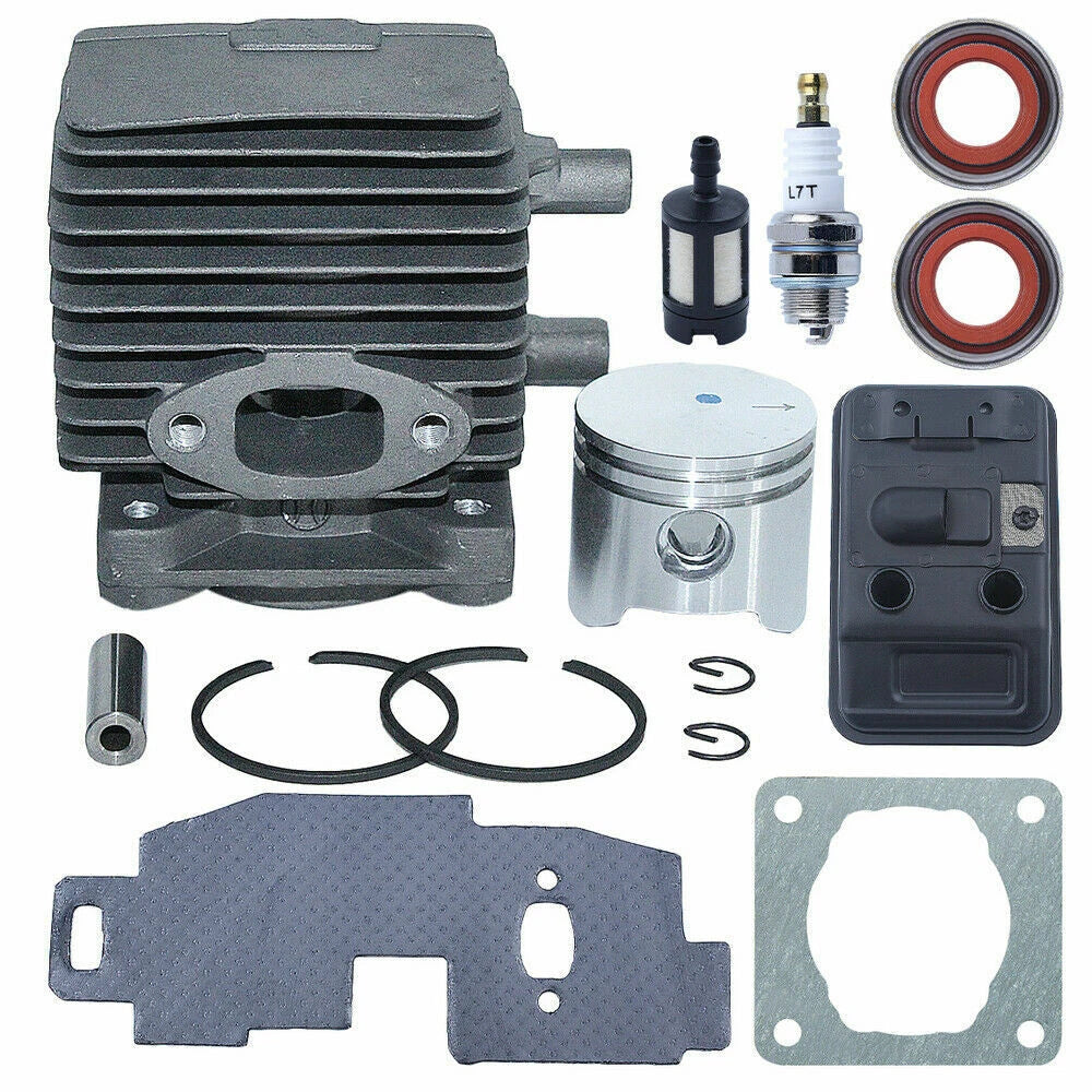 Cylinder Piston Exhaust Muffler Kit Fits For Stihl FS75 FS80 FS85 Trimmer 34MM
