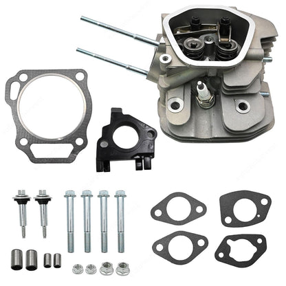 For Honda GX340 GX390 11HP 13HP: Assembled Cylinder Head w/Rockers & Springs