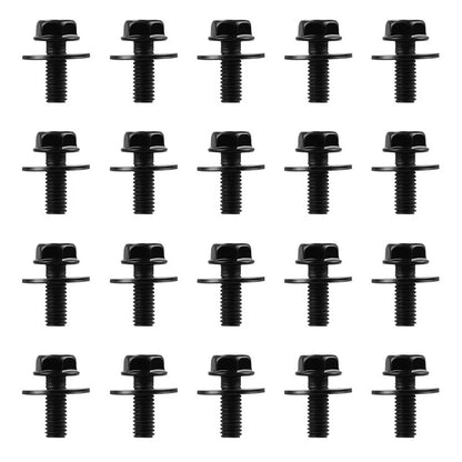 20Pcs Fits Honda CR-V Civic Bolts Body Hood Fender Bumper Screws Clips Retainer