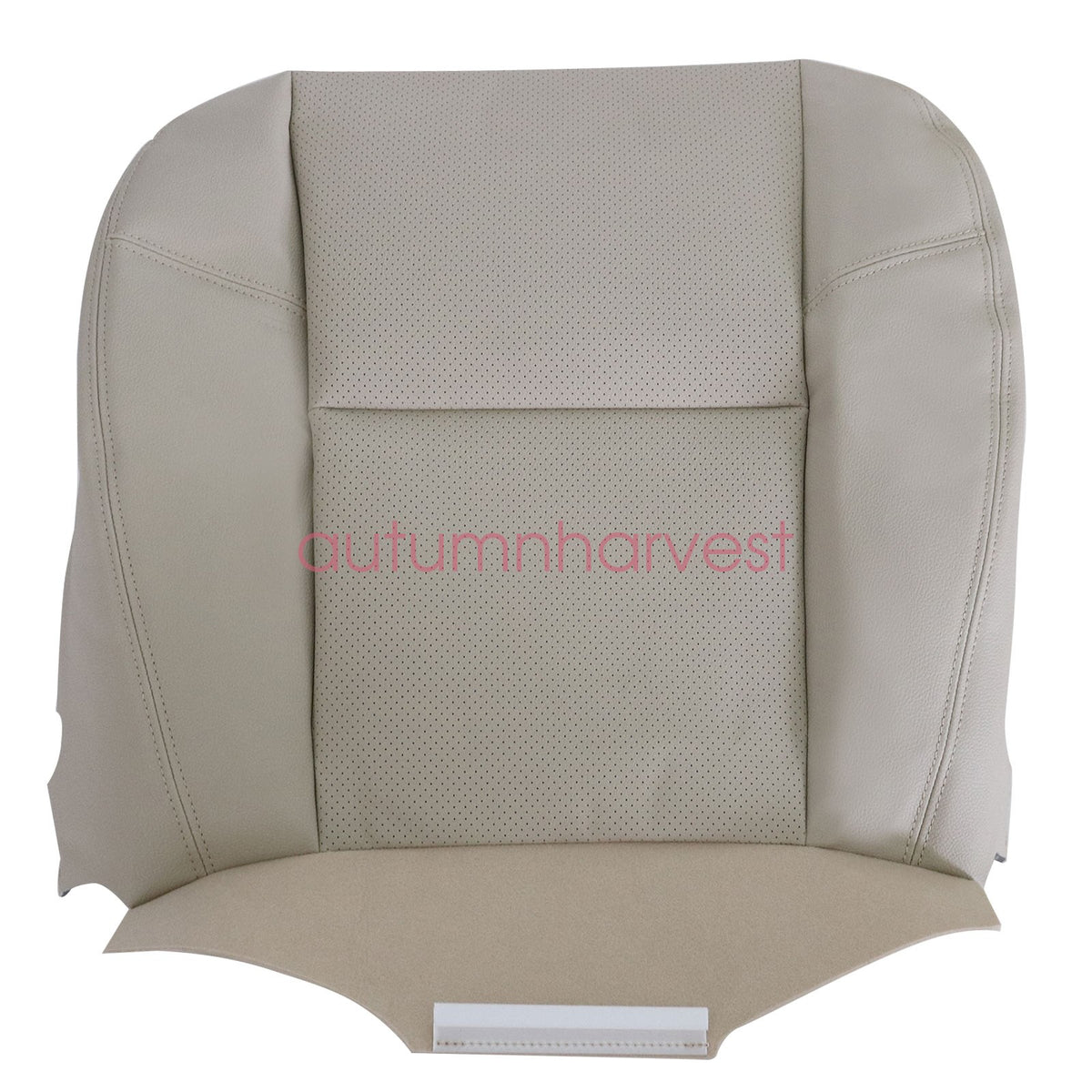 Driver Perforated Leather Seat Cover Tan For 2007-2008 Cadillac Escalade EXT ESV