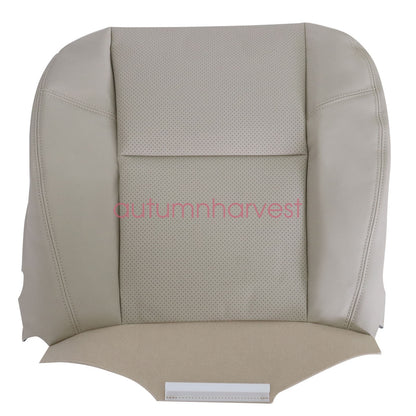 Driver Perforated Leather Seat Cover Tan For 2007-2008 Cadillac Escalade EXT ESV
