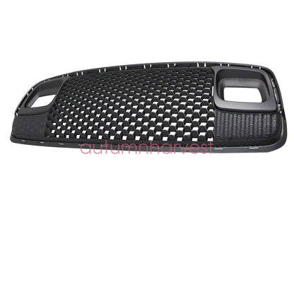 Fit For 2017-2021 Jeep Compass Black Front Bumper Lower Bottom Grille