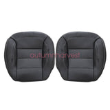 For 2012-2015 Mercedes Benz ML350 Front Both Side Bottom PERF Seat Cover Black