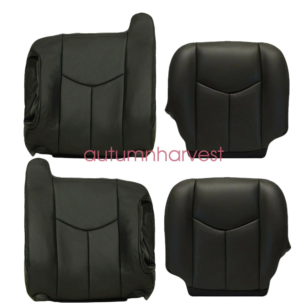 For 2003 2004 2005 2006 Chevy Avalanche Front Seat Cover Dark Gray #692 69i