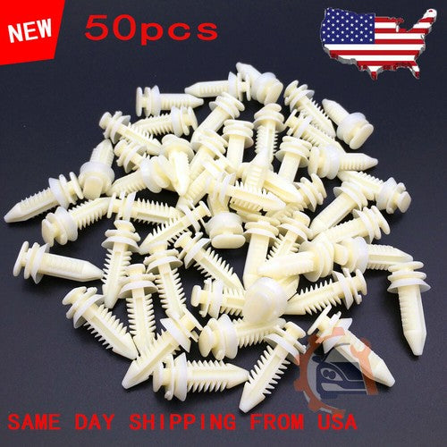 50x Door Trim Panel Clips for Chevrolet K10 K1500 C3500 Truck SUV 88-00