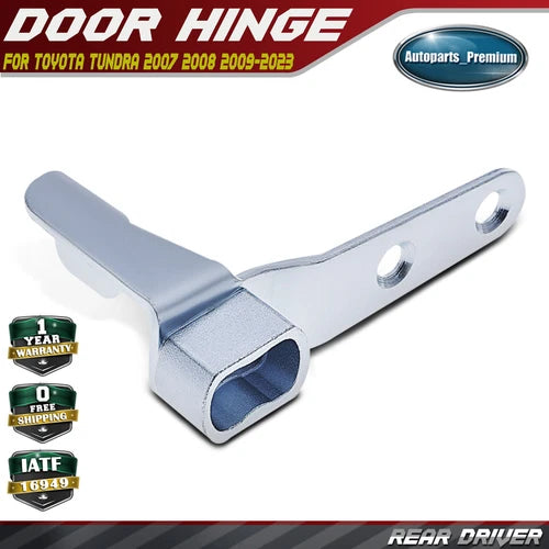 Rear Left Driver Silver Tailgate Hinge for 2007-2023 Toyota Tundra 66120-0C020