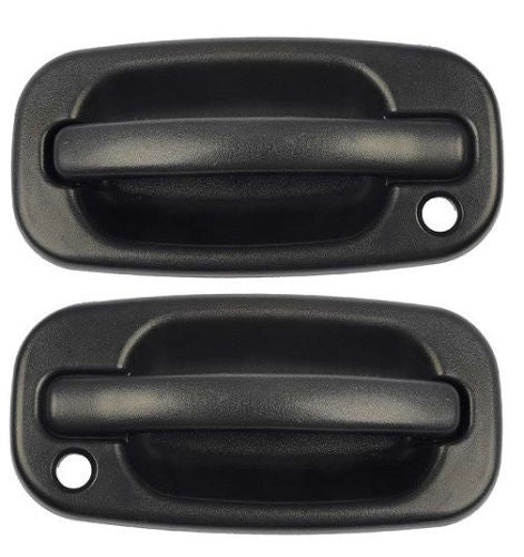 2PCS For GMC Sierra Chevy Silverado Front Outer Door Handle 1999-2007 15034985