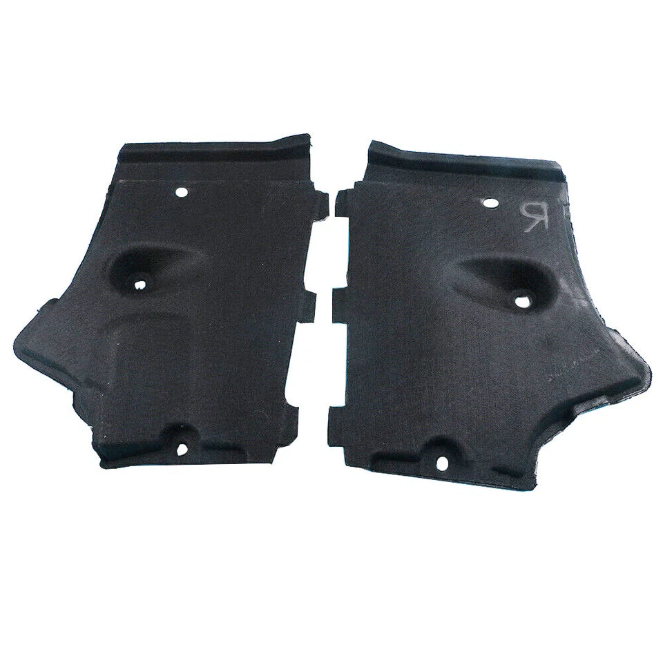 Under-Body Splash Shields 2X Front Guard Cover Fit 2011-2017 Audi A6 S6 C7 A7