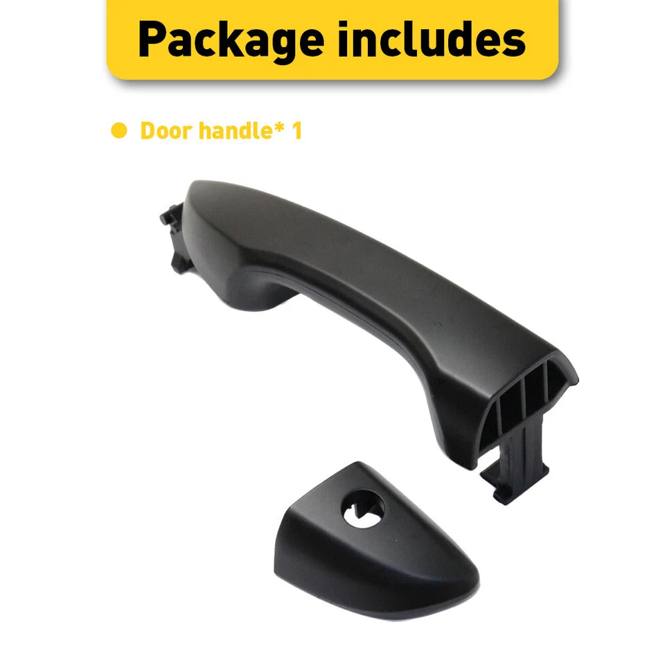 Exterior Door Handle For 14-19 Toyota Corolla Driver Front Left Side Outer Black