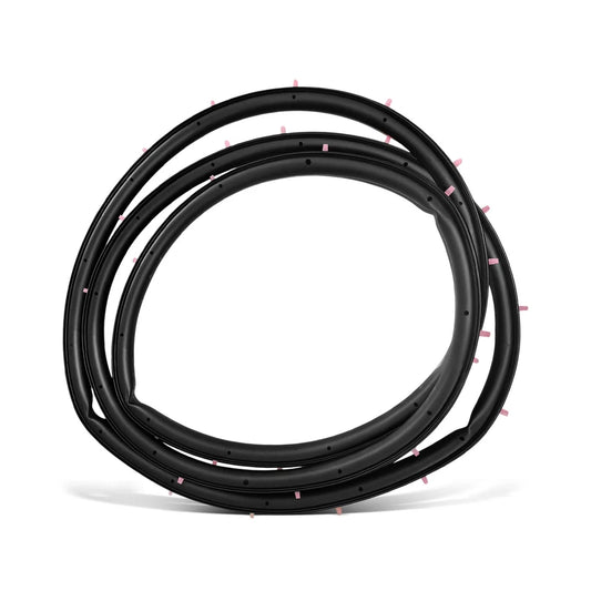 For 2013-2020 Ford Fusion Sedan Front Driver Door Weatherstrip Seal with Clips