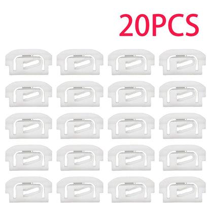 Fits Chevy Caprice 1975-1990 Windshield & Rear Window Trim Molding Clips 20Pcs