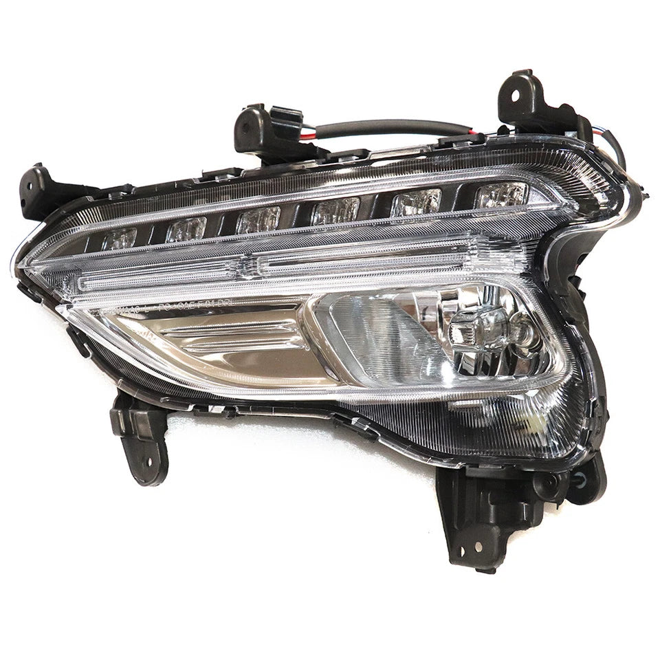 For 2017-2018 Hyundai Santa Fe Sport LED Fog Light Left Driver *Double lamp bead