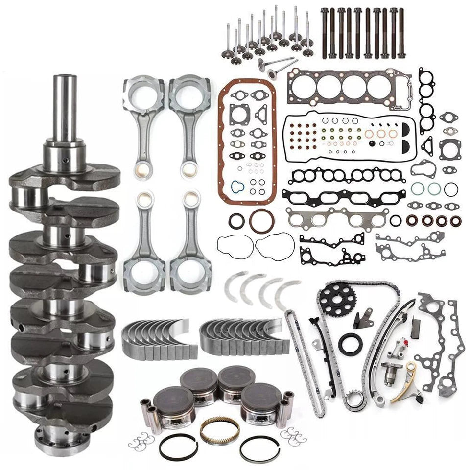 For Toyota Tacoma 2.7L 3RZ-FE Engine Rebuild Overhaul Kit-Crankshaft Rods Timing