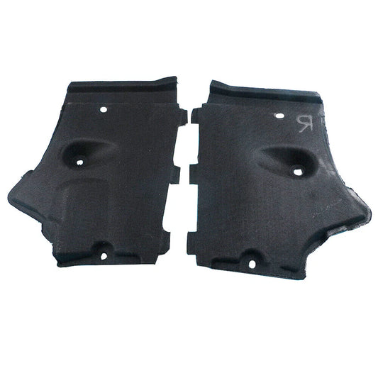Under-Body Splash Shields 2X Front Guard Cover Fit 2011-2017 Audi A6 S6 C7 A7