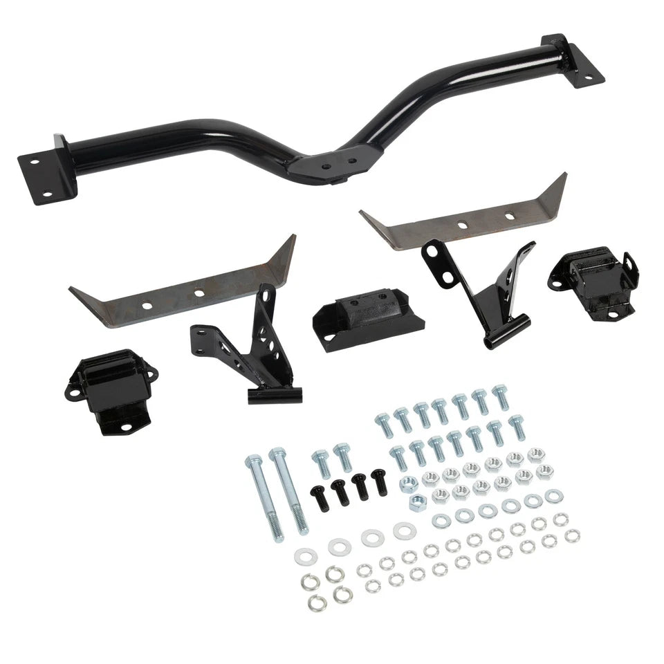 For 1955-1957 Chevy Belair Nomad 210 150 V8 Engine Transmission Mount Kit 3/4inch