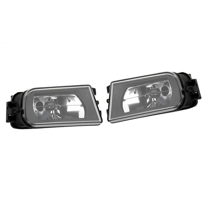 2PC For BMW E39 Z3 1997-2000 Clear Lens Front Bumper Fog Light Housing Shell