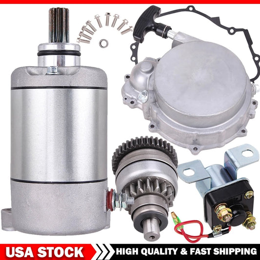Fits Polaris Sportsman 500 HO 96-13 Recoil Starter & Pull Start & Drive Solenoid