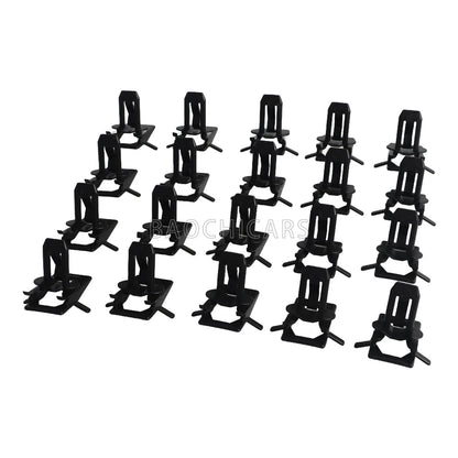 Fit for 1978-1987 Chevrolet El Camino 20Pcs Headliner Molding Trim Garnish Clips