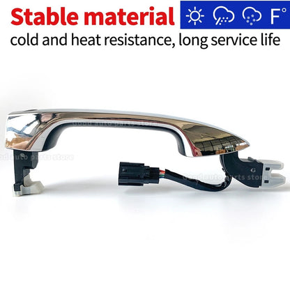 Front Right Exterior Door Handle For Honda Accord 13-2017 Chrome Passenger Side