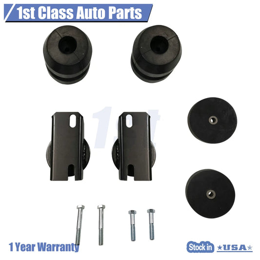 Rear Suspension Rubber Helper Spring Kit Fits FOR Dodge Ram 1500 2500 2003-2013
