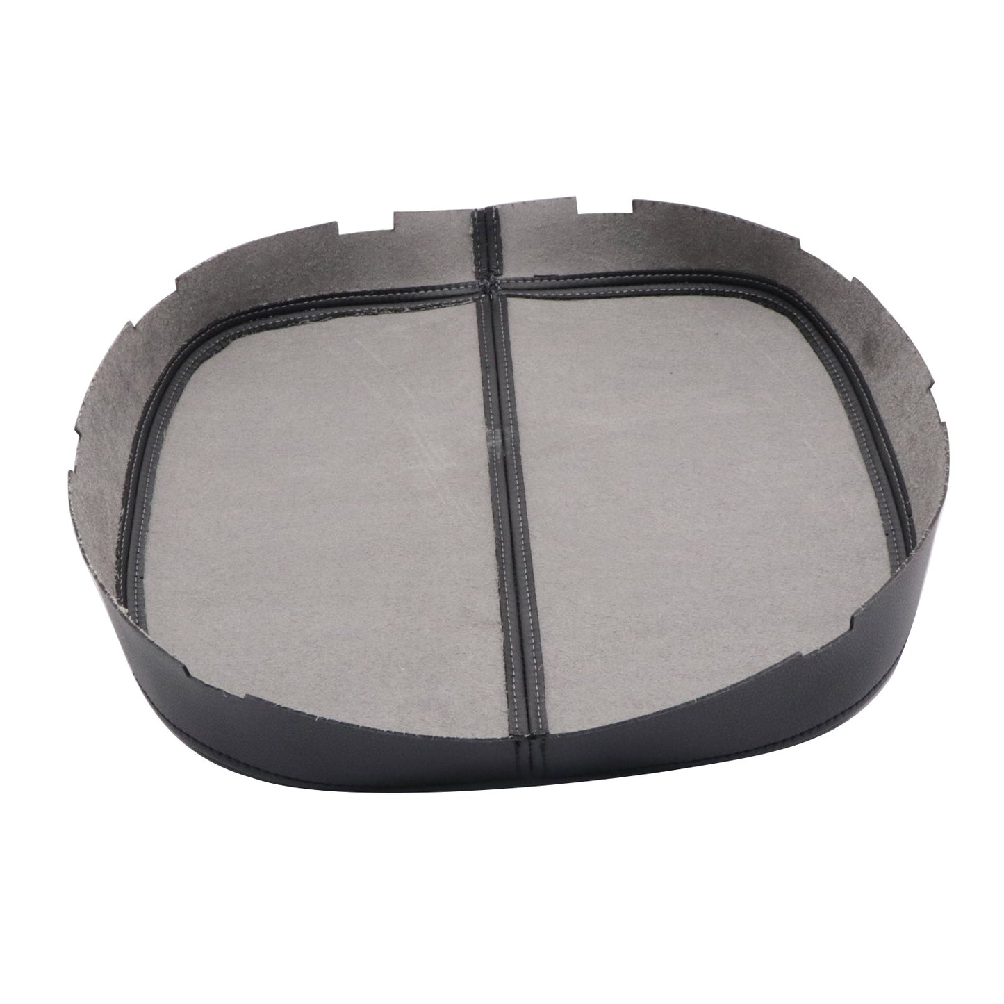 2007-2014 For Cadillac Escalade Leather Center Console Lid Cover Armrest Black
