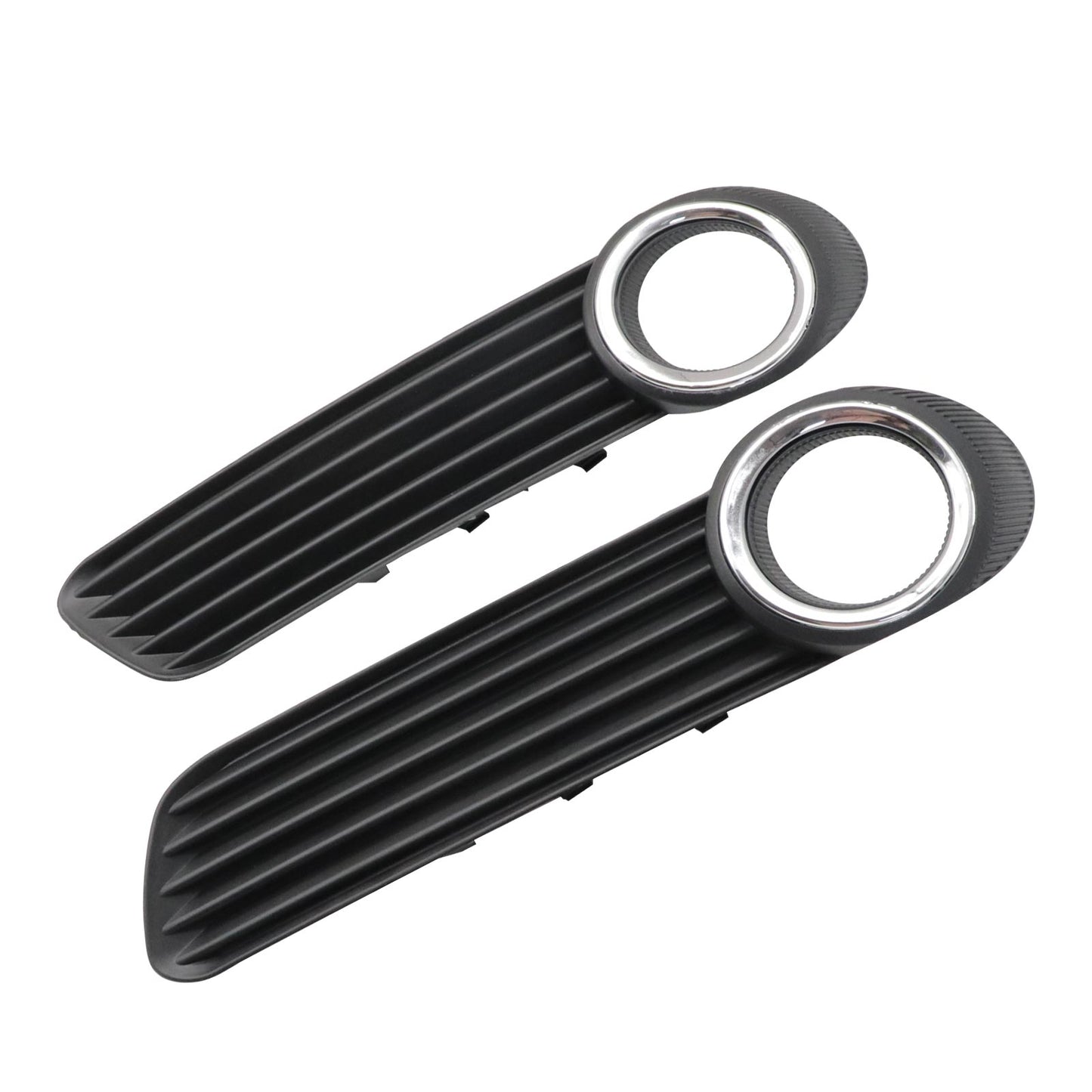 2PCS Fog Light Trim Set For 2008-2010 Toyota Avalon Left and Right Black