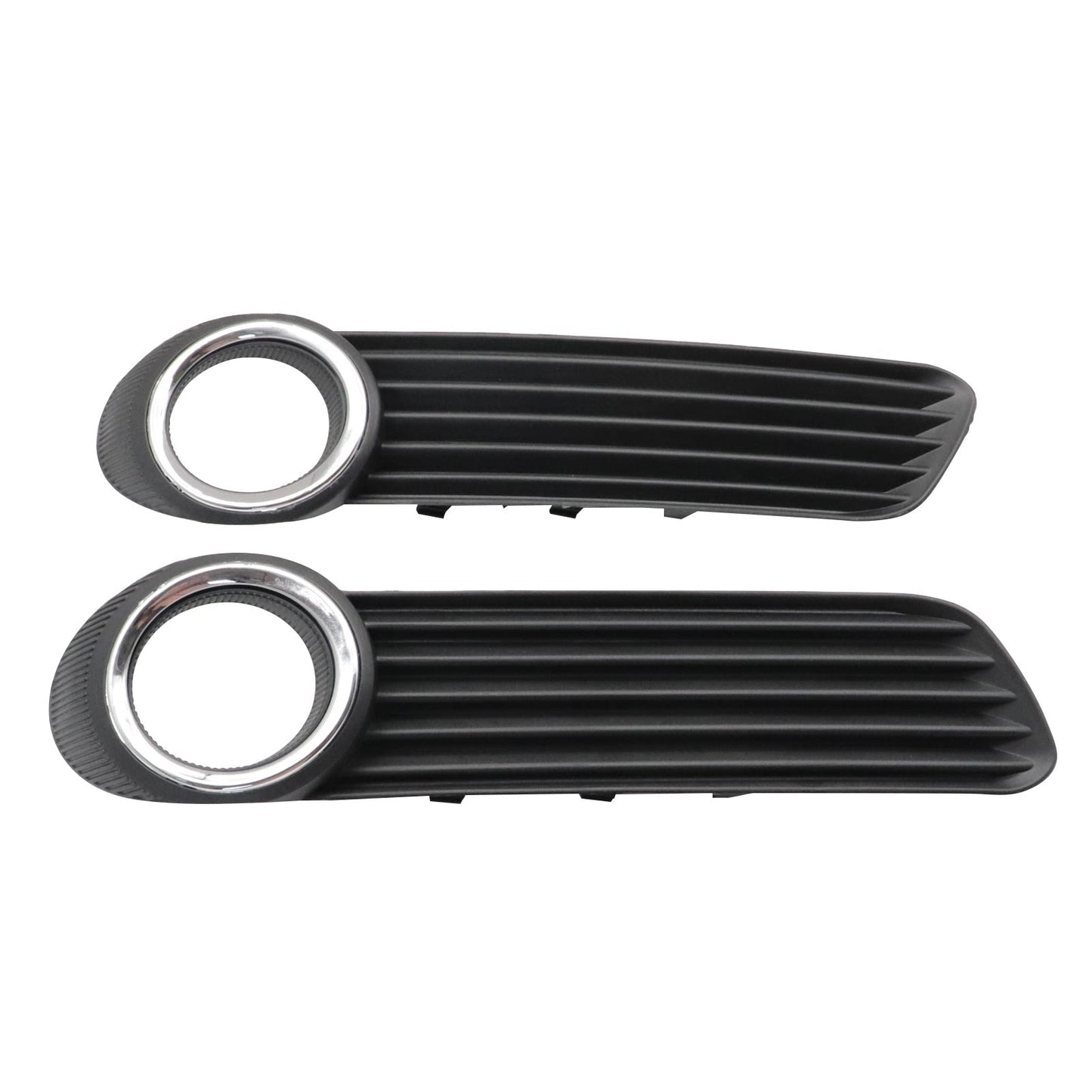 2PCS Fog Light Trim Set For 2008-2010 Toyota Avalon Left and Right Black