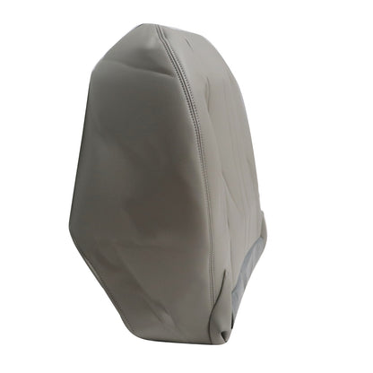 For 2003-14 Chevy Express 1500 2500 3500 Van Driver Bottom Vinyl Seat Cover Gray