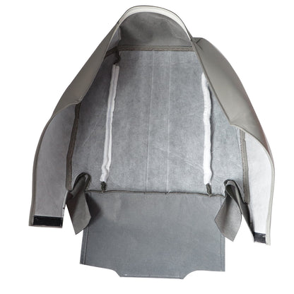 For 2003-2014 Chevy Express Van, Cargo Van Driver Bottom Cloth Seat Cover Gray