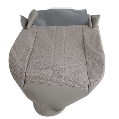 For 2003-2014 Chevy Express Van, Cargo Van Driver Bottom Cloth Seat Cover Gray