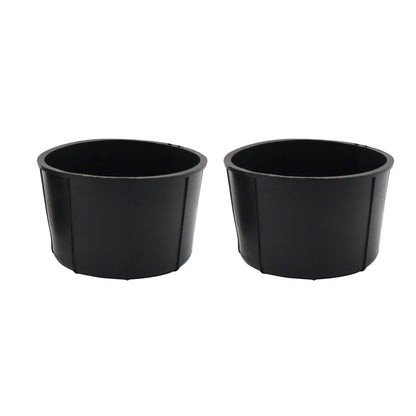 2x Rear Center Console Cup Holder Insert Liner Fit for 03-14 Ford F150 Brand New