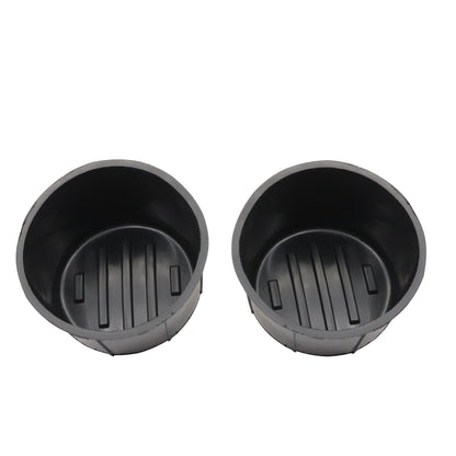 2x Rear Center Console Cup Holder Insert Liner Fit for 03-14 Ford F150 Brand New