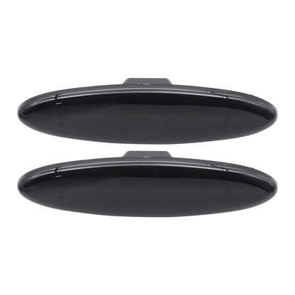 For 1997-04 Chevy Chevrolet Corvette C5 LED Rear Fender Side Marker Light Smoked