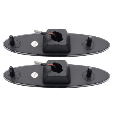 For 1997-04 Chevy Chevrolet Corvette C5 LED Rear Fender Side Marker Light Smoked