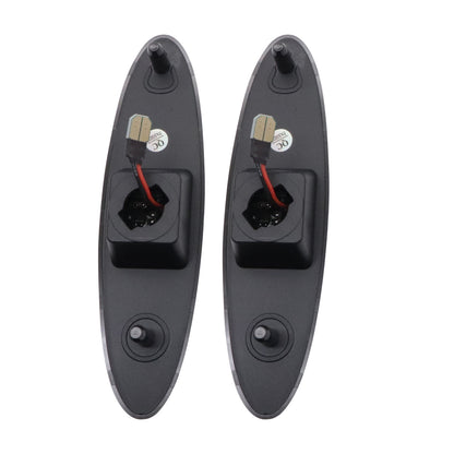 For 1997-04 Chevy Chevrolet Corvette C5 LED Rear Fender Side Marker Light Smoked