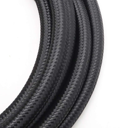 4L60E 4L65E Automatic Transmission Cooler Line Kit Black -6 AN Steel Braided U