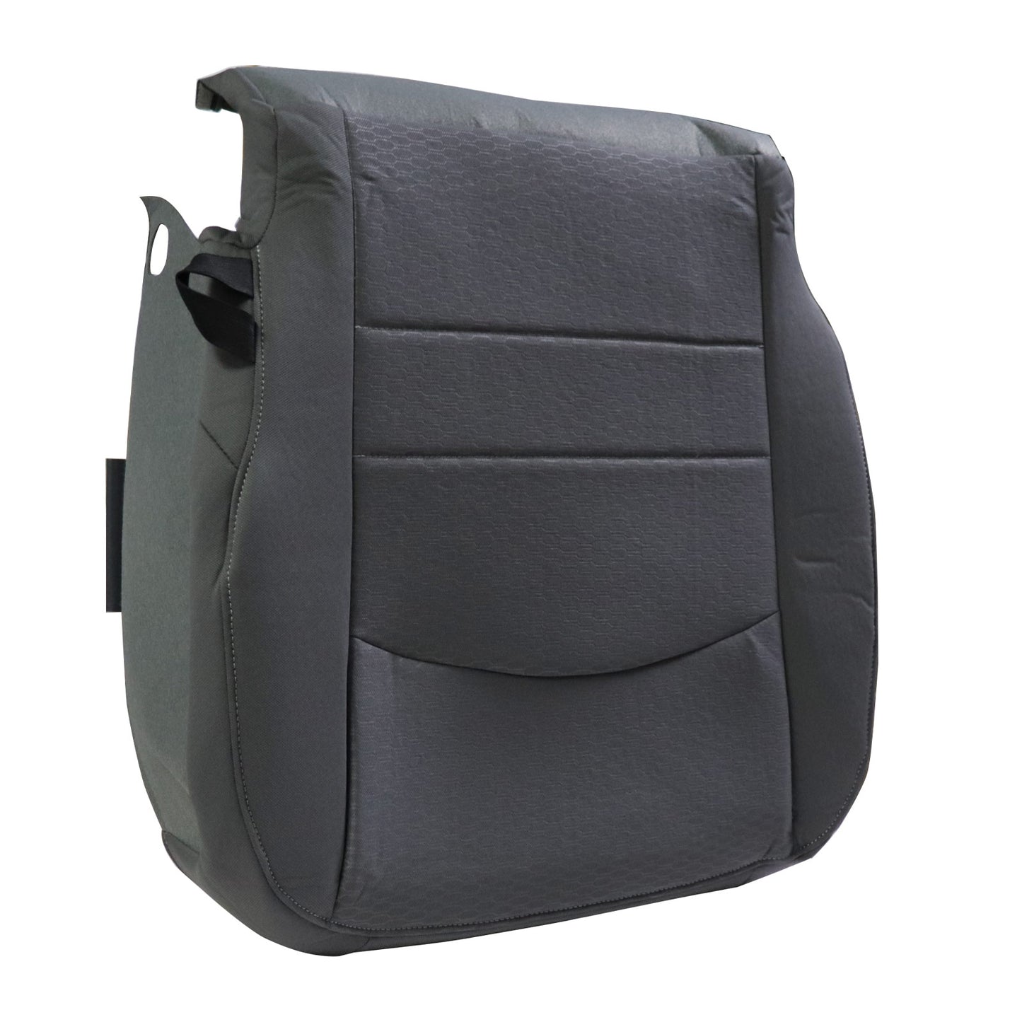 Driver Side Bottom Gray Cloth Seat Cover for Dodge Ram 1500 2500 3500 2013-2018