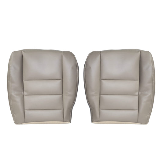 For 2002-2007 Ford F250 F350 Super Duty Lariat Driver & Passenger Seat Cover TAN