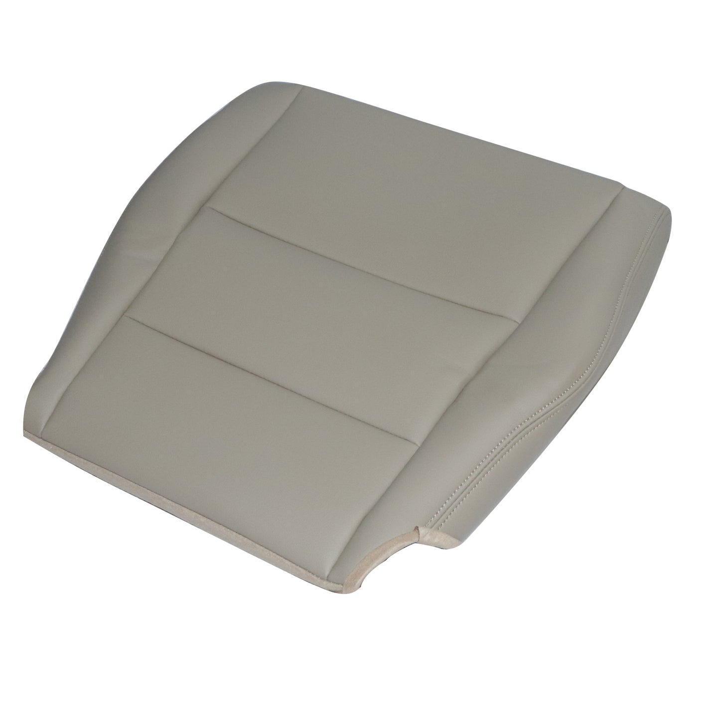 For 2008-2012 Honda Accord  Replacement Driver Bottom Leather Seat Cover Tan