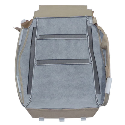For 2008-2012 Honda Accord Sedan Passenger Bottom Leather Seat Cover Beige Tan