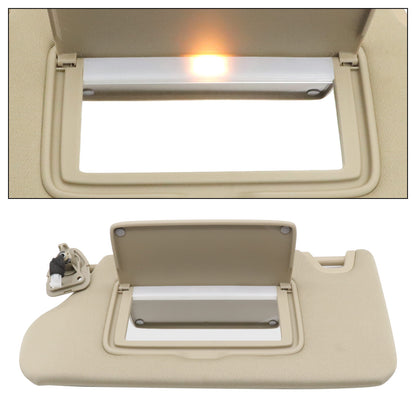 Sun Visor Driver Side With Light Mirror Beige For 2014 2015 2016 Nissan Altima