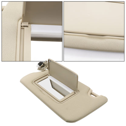 Sun Visor Driver Side With Light Mirror Beige For 2014 2015 2016 Nissan Altima