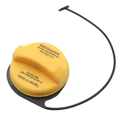 Fuel Tank Gas Cap Yellow for Chevy Avalanche Tahoe Silverado Suburban 2007-2011