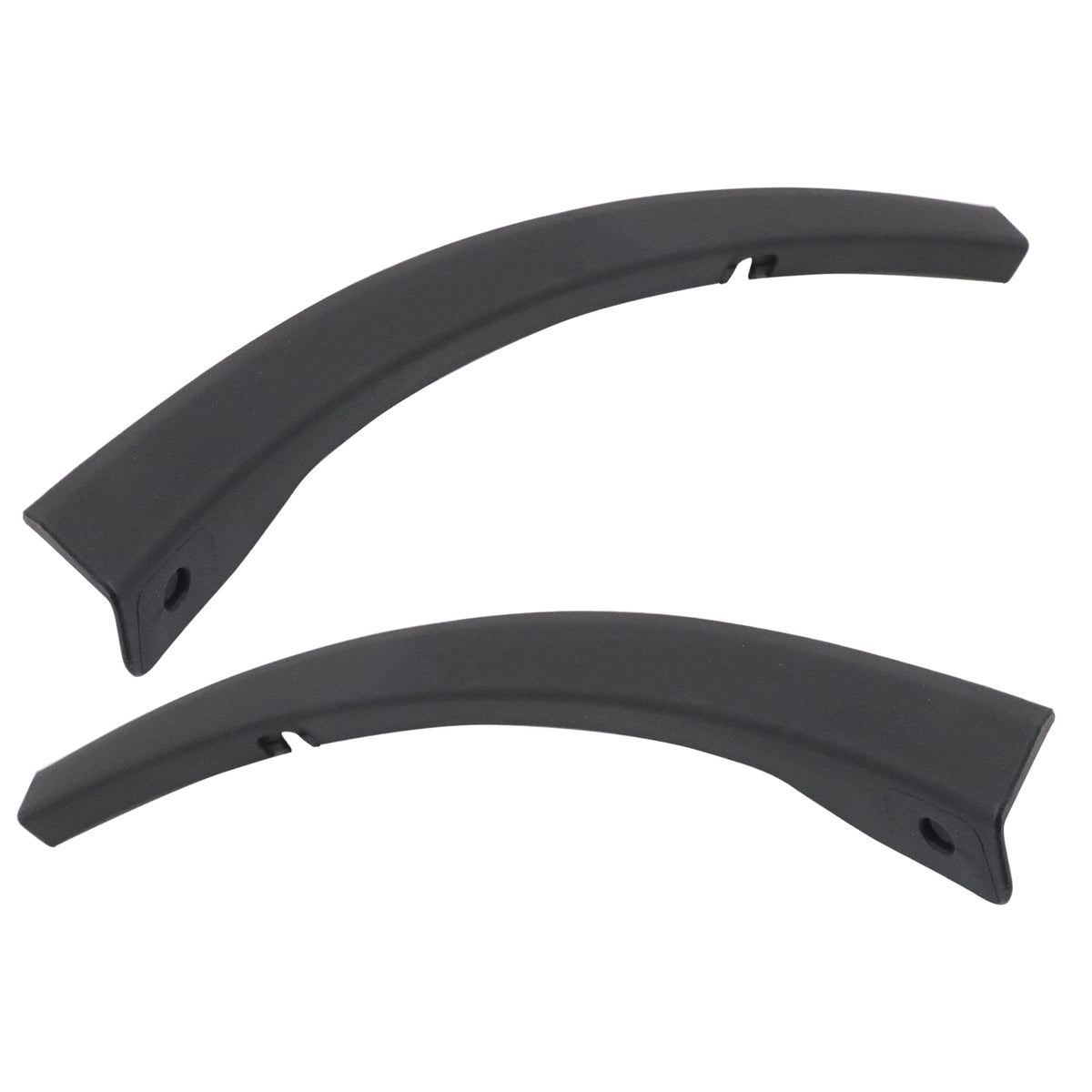 2pcs Textured Right & Left Front Bumper End Caps for Toyota RAV4 2016-2018