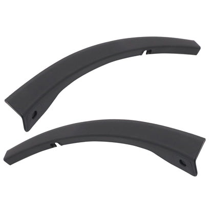2pcs Textured Right & Left Front Bumper End Caps for Toyota RAV4 2016-2018